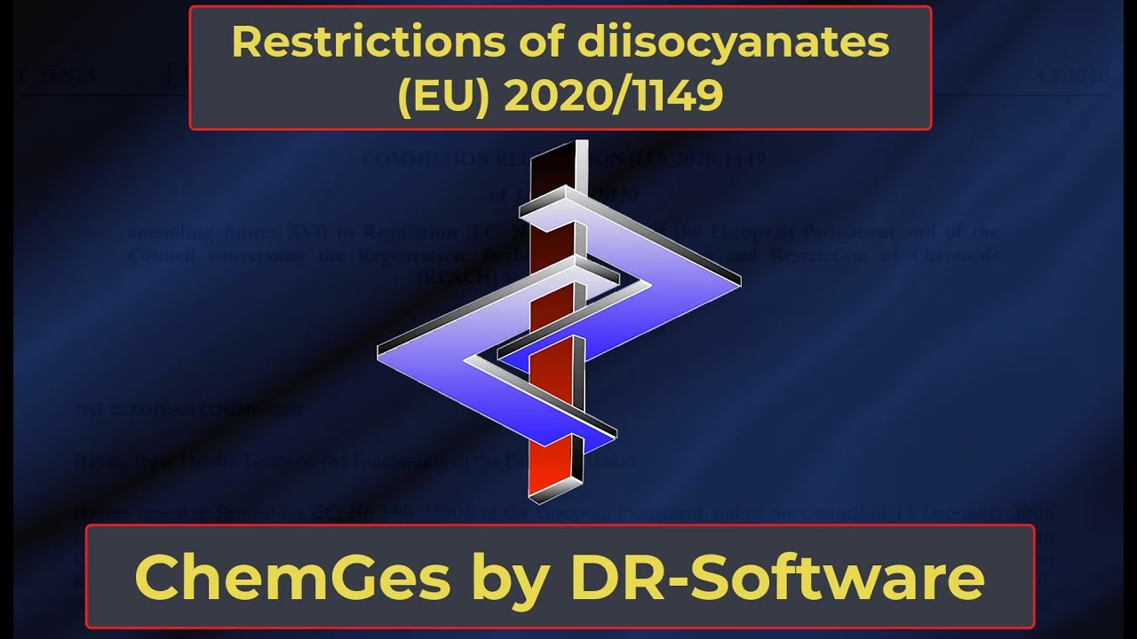 Restrictions on diisocyanates - (EU) 2020/1149
