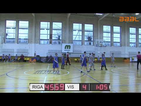 BS Riga 2006 VS Visaginas 2006 | BBBL boys U14