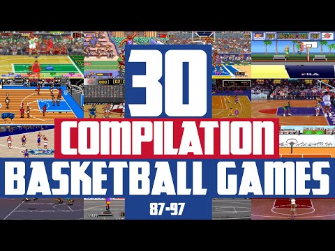 THE BEST COMPILATION BASKETBALL VIDEO GAMES 87-97 ARCADE NES SNES GENESIS