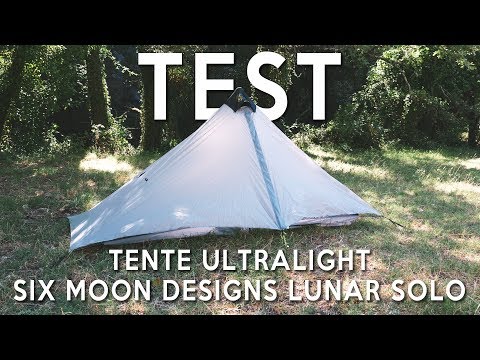 Test de la Lunar Solo Six Moon Designs - ultralegere et pas chere (FR)