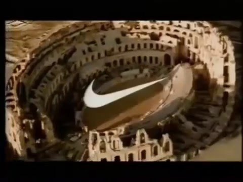 Partido en el infierno, El bien contra el mal. Comercial de Nike 1996