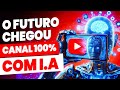 CANAL DARK + INTELIGÊNCIA ARTIFICIAL: COMO GANHAR DINHEIRO NO YOUTUBE [Sem Aparecer] 2024