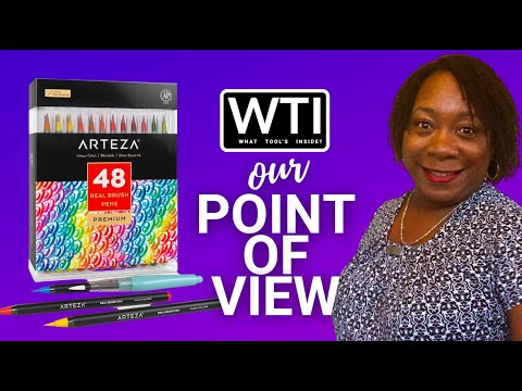Arteza Watercolor Markers - WTI product video review
