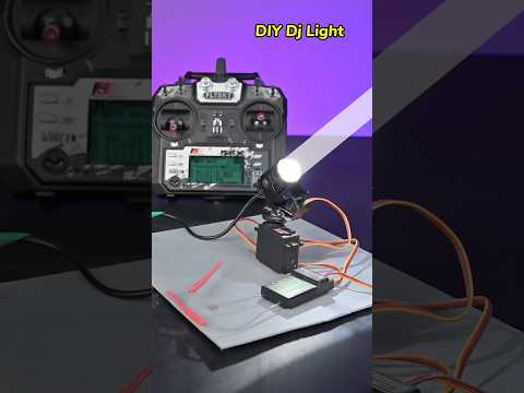 How to Make a Remote Controlled DJ Light at Home | Easy DIY Project #shorts #djlight #djlighting