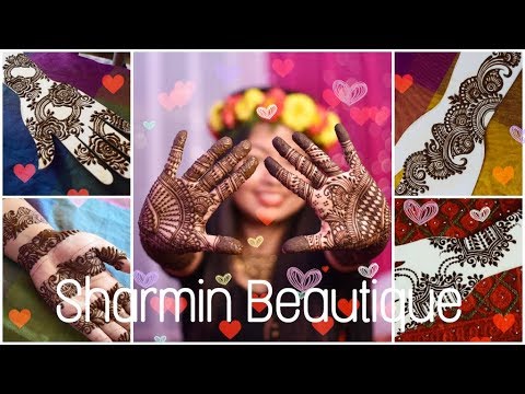 Mehndi Design Compilation | Henna Mehendi Designs #56 || Sharmin Beautique   ❤😍🙂