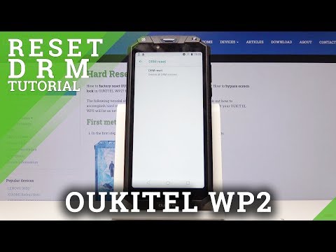 How to Clean Licenses and Certificates in OUKITEL WP2 - Reset DRM