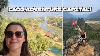 Vang Vieng, Laos: Caves, Lagoons &amp;amp; Hot Air Balloons (2-Day Adventure)