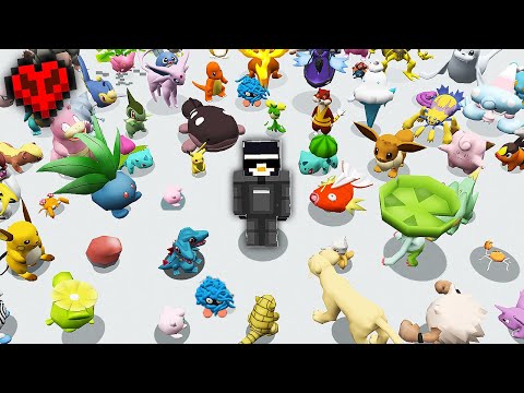 Can You Catch Every Pixelmon in 100 Minecraft Days?