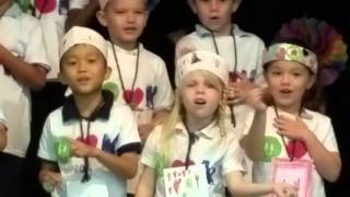 Alyssa's first kindergarten performance - "Can't Buy Me Love"