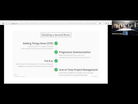 2018-11-14: Building a Second Brain in Org Mode - Tasshin Michael Fogleman