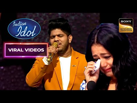 "Tujhse Naraz Nahi Zindagi" सुनते ही Neha की आँखों से निकले आंसू | Indian Idol 13 | Viral Videos