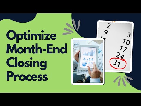 Optimize your Month End Closing Process with these Activities & Checklist | Hands-On Guide
