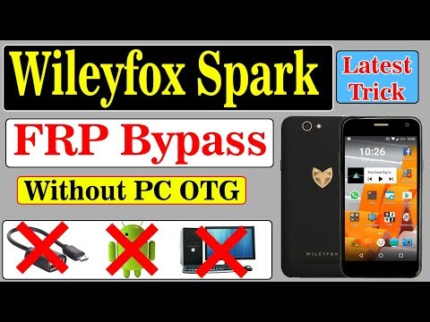 wileyfox spark frp lock Remove || Google Account Bypass || 2018