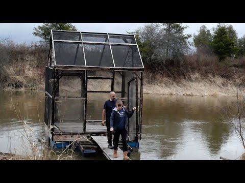 When Wild Winds Blow | Finishing Touches On The Gazebo