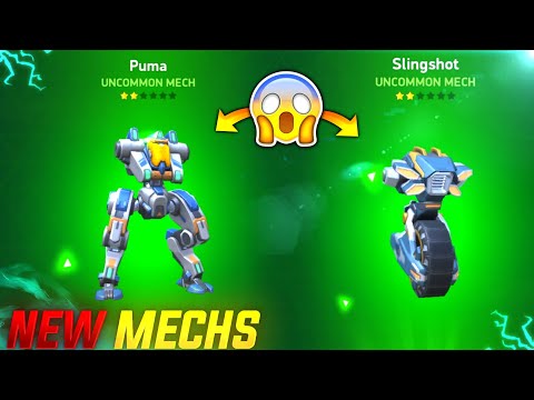 I UNLOCKED NEW MECHS : PUMA & SLINGSHOT 🤩🤩 || MECH ARENA