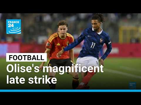 Olise wonder strike gives Zidane's France win in Belgium