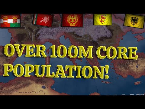 All 100M+ Formable Nations in HOI4