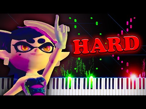 Calamari Inkantation (from Splatoon) - Piano Tutorial