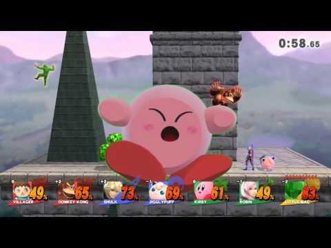 Donkey Kong Gets +2 At Last Second From Down Spike to Enter Sudden Death