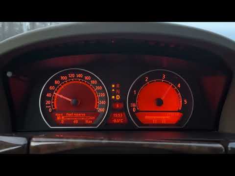 BMW E65 730d 231hp acceleration