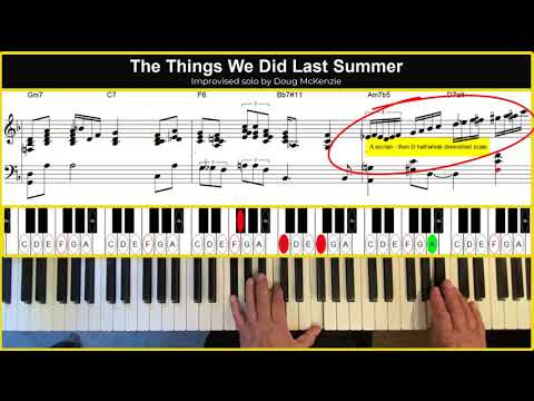 The Things We Did Last Summer - Jo SDtafford
