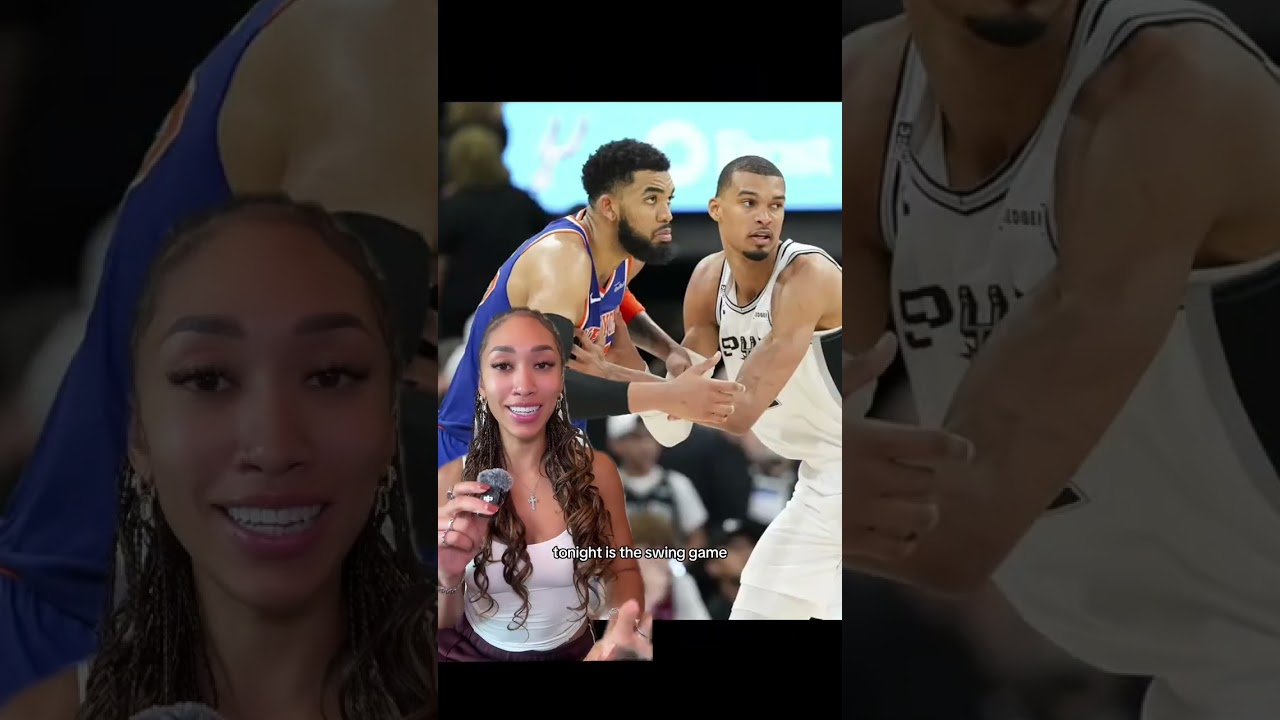 I’m nervous like I’m playing #nbafinals #nyknicks #sanantoniospurs #forthegirls