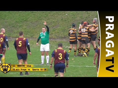 Highlights: Praga vs. Sparta TOP6 ragby 1.kolo 2016/2017