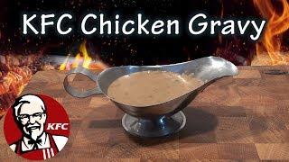 KFC Chicken Gravy is iconic in the world of fast food. Thick and delicious, it's great for dippi