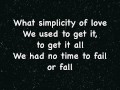 Blackfield- Jupiter (Lyrics) 