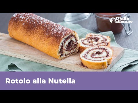 ROTOLO ALLA NUTELLA: ricetta perfetta, soffice e goloso!