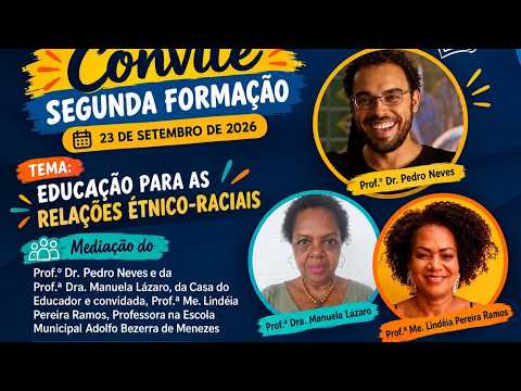 Segunda Formação - Setembro - Educação para as Relações Étnico-Raciais - Quarta