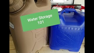 Water Storage 101: Power Outage
