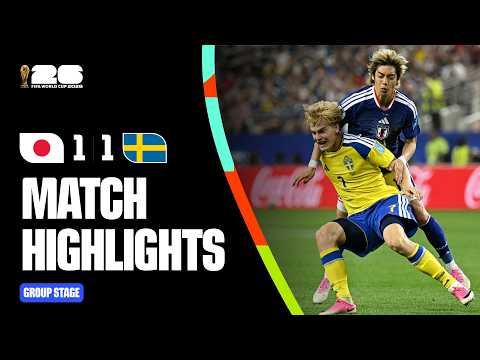 Japan 1-1 Sweden 