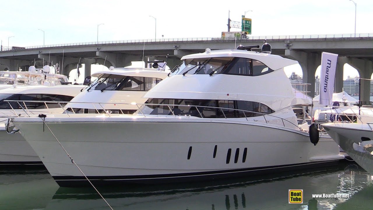Maritimo M64 Yacht - Walkthrough - 2019 Miami Yacht Show