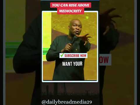 YOU CAN RISE ABOVE MEDIOCRITY || APOSTLE JOSHUA SELMAN