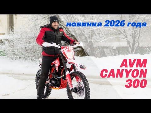 фото эндуро мотоцикл avm canyon 300 0
