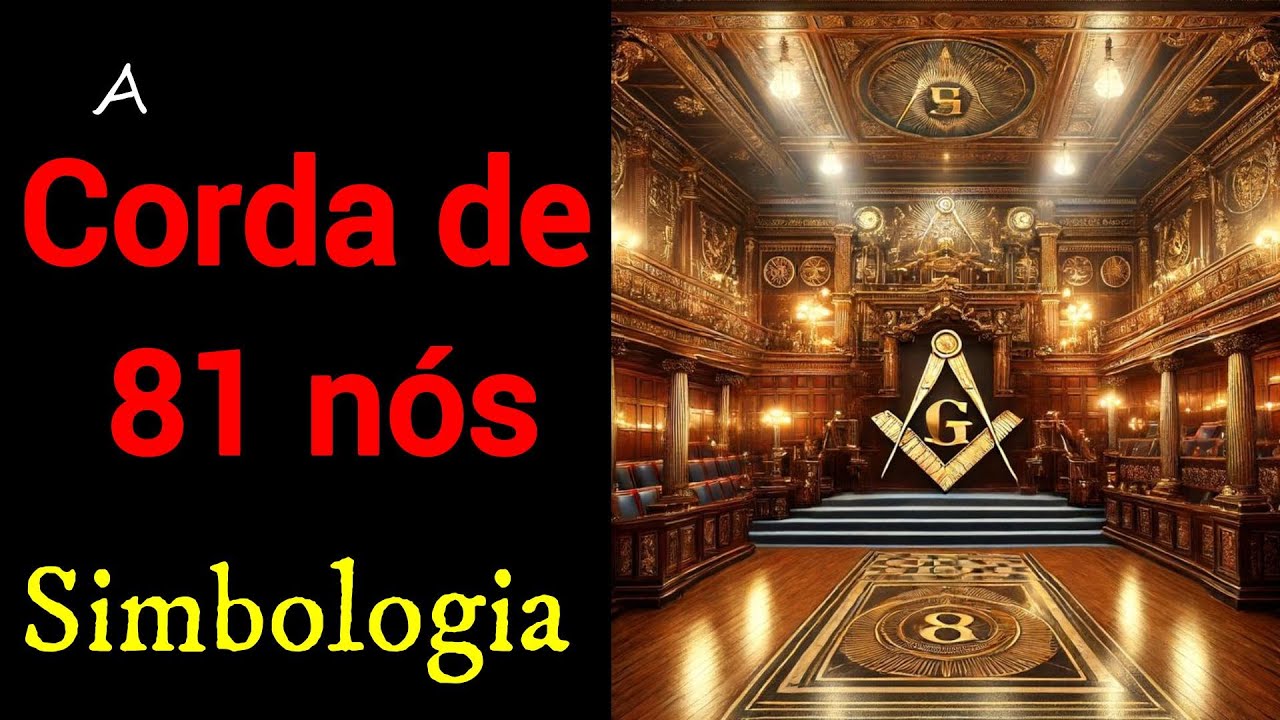Maçonaria - Qual a simbologia por trás da Corda de 81 nós?