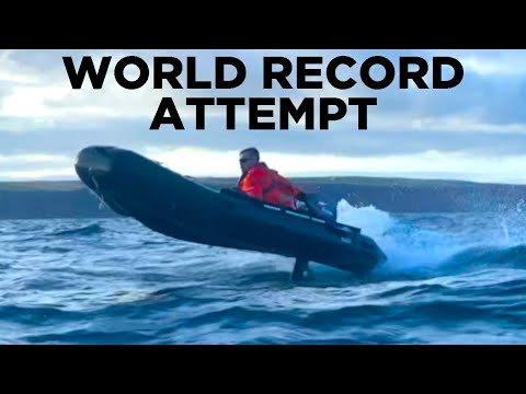 Smallest Inflatable Boat to Cross the Irish Sea | World Record Attempt