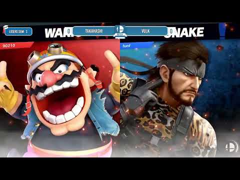Munich Smash Academy 7 - Losers Final - Takahashi (Wario, Min Min) vs Vulk (Snake)