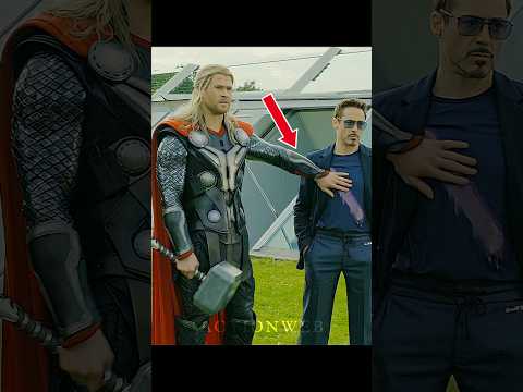 Thor 😎 Avengers Base Ironman byfrost mark hidden things #shorts #actionweb