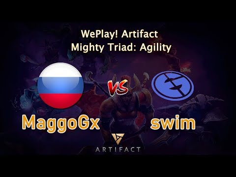 MaggoGx vs swim - Semifinals | Artifact Mighty Triad: Agility | WePlay!