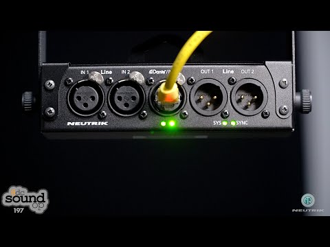 Neutrik DLINE & DPRO PoE Dante Audio Network Interface - Second Look