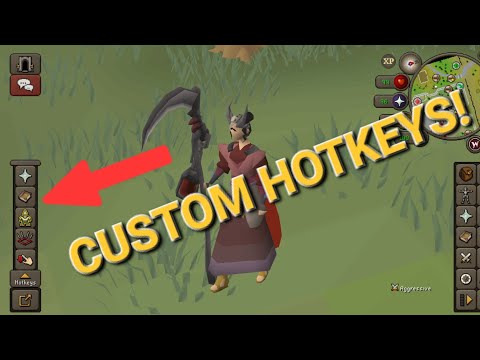 OSRS Mobile UI: How to customize Hotkeys