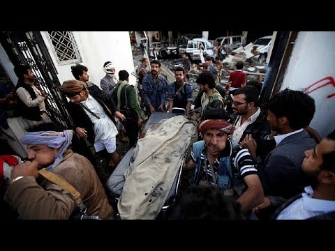 اليمن غارات جوية للتحالف العربي تخلف مئات القتلى والجرحى في صنعاء