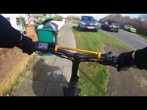 ADO A20F Up HILL TESTING ELECTRIC FAT BIKE