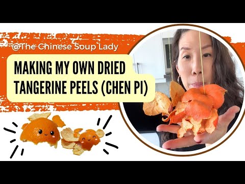How to Make Your Own Dried Tangerine Peel / Chen Pi