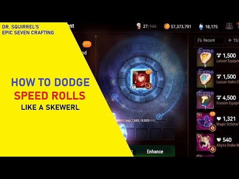How to Dodge Speed Rolls [Crafting With Dr. Squirrel]