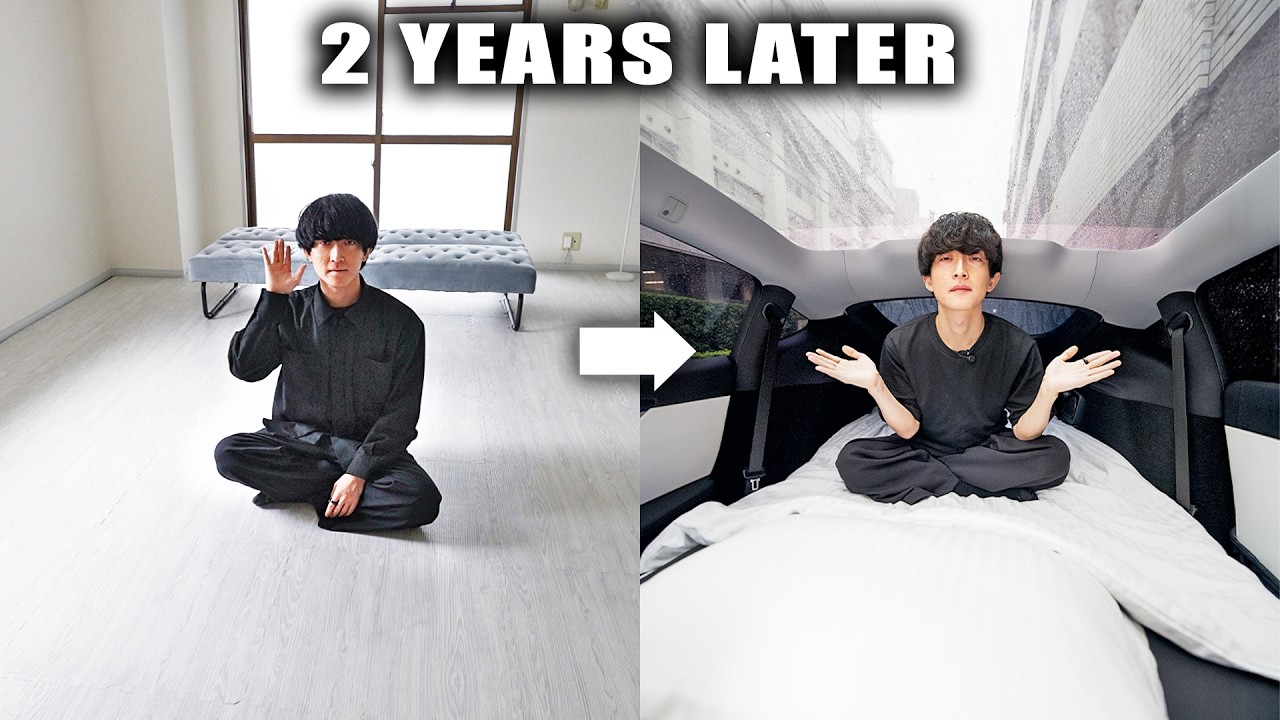 Japan's Most EXTREME Minimalist GAVE UP His Apartment