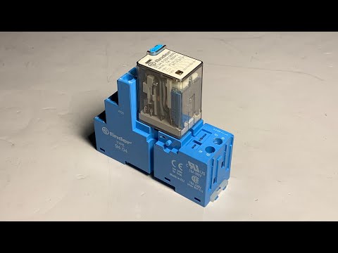 Wie man einen Finder Relais anschließt [Tutorial/Deutsch/1080px] (55.34.9.024.0090)