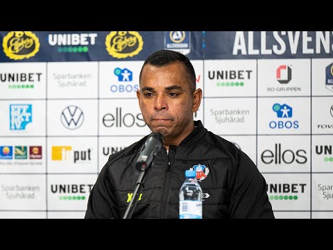 Presskonferens efter IF Elfsborg – HIF